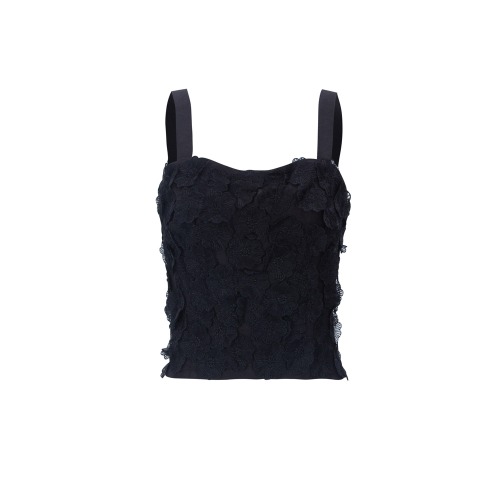 Volante by J Flower corsage sleeveless (Black)